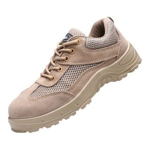 รองเท้าเซฟตี้น้ำหนักเบา ระบายอากาศได้ดี ป้องกันการกระแทก ป้องกันการเจาะทะลุ รองเท้าทำงานแบบมีฉนวน สำหรับผู้ชายในงานก่อสร้าง - Product Image 2