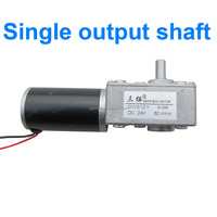 GW31ZY DC 12V 24V 3-470rpm Motor gigi cacing kecil torsi tinggi kecepatan Ultra rendah kuat untuk mobil RC Robot kendaraan Model kualitas pintu