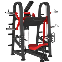 Presse à jambes verticale professionnelle à charge libre, robuste, pour l'entraînement des muscles du bas du corps, des quadriceps et des fessiers, pour salle de sport et centre de fitness
