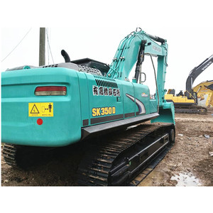 Excavatrice Kobelco d'occasion Sk350d Kobelco Pelleteuse d'occasion 35t Machines de construction Equipement d'origine - Product Image 3