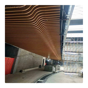 <span class=keywords><strong>2025</strong></span> Pop thiết kế Trần 3D sóng kim loại Treo Nhôm Trần hồ sơ cho nội thất bên ngoài bức tường trần trang trí - Product Image 1