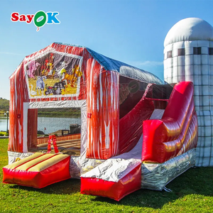 Casa de rebote de granja, <span class=keywords><strong>castillo</strong></span> hinchable para eventos de granjas - Product Image 4