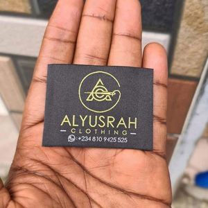 ป้ายทอผ้าลายดามัสก์แฟชั่นสำหรับผู้ผลิตเสื้อผ้า ป้ายทอผ้าสั่งทำ จัดส่งรวดเร็ว - Product Image 3