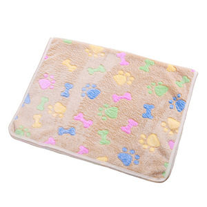 Chăn ấm mùa đông cho thú cưng, dày dặn, hai lớp, có họa tiết in, dành cho chó ngủ - Product Image 6