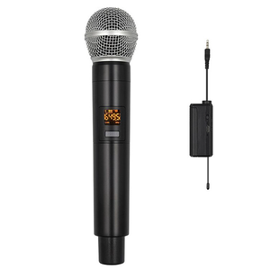 ميكروفون لاسلكي 1 اسحب 1 ، ميكروفون ديناميكي احترافي ، ميكروفون لاسلكي لتسجيل ألعاب الغناء المباشر بودكاست - Product Image 4