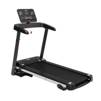 Treadmill Lipat Elektrik Multifungsi untuk Rumah, Kemiringan 3 Tingkat, Kapasitas Beban Besar, Pemantau Detak Jantung