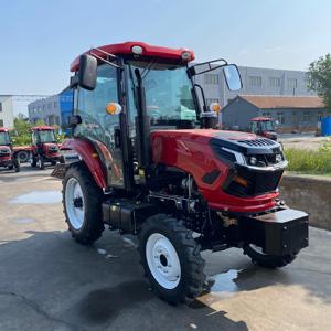 Tractor de Ruedas 4x4 de 90HP Directo de Fábrica en China con Motor Diésel y Cabina Disponible para Venta al por Mayor para Granjas - Product Image 1