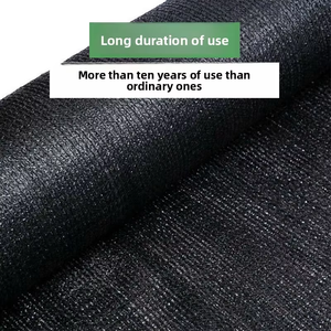 קפה חום בד hdpe גוון שמש נטו מוכה מרפסת גזבו חופת מלבן מלבן גדר מסך פרטיות מרפסת ארוג - Product Image 2