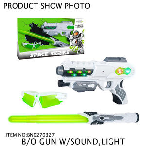 Set di Giocattoli per Bambini con Luce Lampeggiante: Spada, Occhiali <span class=keywords><strong>e</strong></span> Pistola - Product Image 2