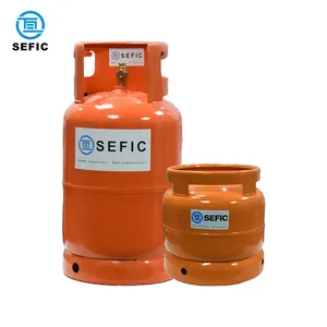 Hot sale home use 2kg/5kg/6kg/11kg/12kg/12.5kg/50kg lpg gas cylinder low prices for sale