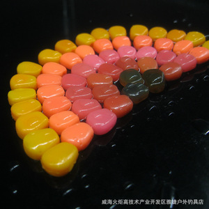 Señuelos de plástico realistas con forma de grano de maíz para la pesca de carpas en agua dulce - Product Image 4