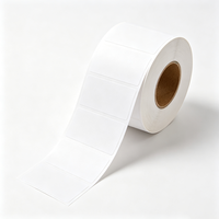 Étiquettes en rouleau étroites personnalisées Haoxuan, papier thermique direct, impression haute vitesse, autocollants adhésifs pour applications compactes