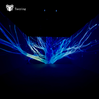 Projection immersive 3D, projection immersive pour parcs à thèmes, projecteur holographique, projection murale, mapping de projection