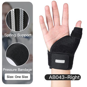 Attelle stabilisatrice réglable pour le <span class=keywords><strong>poignet</strong></span>, <span class=keywords><strong>bandage</strong></span> élastique à pression pour l'arthrite, <span class=keywords><strong>tendinite</strong></span> et tunnel - Product Image 6