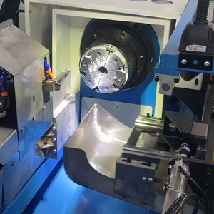 Tự động cho ăn đôi thanh cuối ống kim loại ống cạnh chamfering máy - Product Image 4