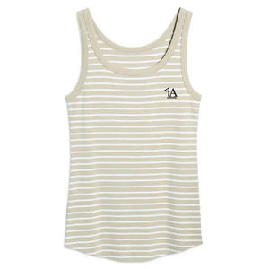 Camiseta sin mangas para mujer, informal, ecológica, de algodón orgánico, transpirable, camisetas sin mangas recortadas, camiseta sin mangas de alta calidad - Product Image 5