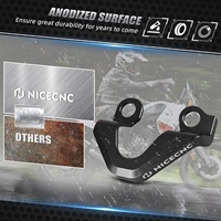 Cubierta de Interruptor de Soporte Lateral de Aluminio CNC NICECNC para Yamaha Tenere 700 World Raid 2022 2023 2024