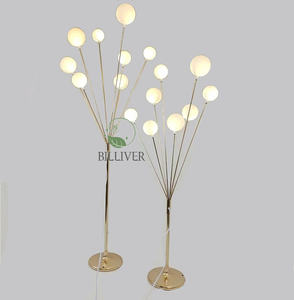 11 cabezales Props Road Lamp Ornament Luminous <span class=keywords><strong>Happy</strong></span> Fruit Tree T Stage Layout telón de fondo boda Luz Decoración eventos FLOWER STAND - Product Image 6