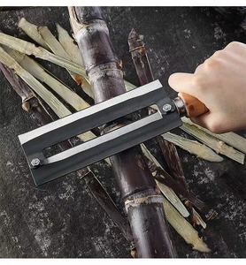 سكين مقشرة صغيرة من الفولاذ المقاوم للصدأ عالية الكربون الصلب مع مقبض خشبي - Product Image 5