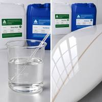 Résine époxy transparente Sankin pour la lamination des planches de surf - Résine de coulée liquide effet verre haute brillance, anti-jaunissement, sans bulles