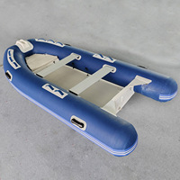 Bateau gonflable électrique RIB360 en fibre de verre et caoutchouc pour 6 personnes, pêche, yacht marin, plongée, sports nautiques
