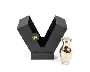 Boîte de parfum biodégradable de luxe Stockage de géniseur en relief portable haut de gamme Boîtes de papier en carton rigide à Double ouverture uniques - Product Image 6