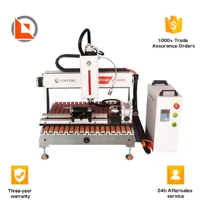 CNC Router Metal oyma makineleri Mini CNC kiti 4 eksen 3030 4060 6040 6090 1212 PVC PCB için alüminyum bakır ahşap oyma