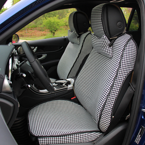 Funda de Cojín para Interior de Coche, Diseño de Diamantes, de Lino, Impermeable, Transpirable, para Land Cruiser, Universal, para Todas las Estaciones, Ecológica - Product Image 2