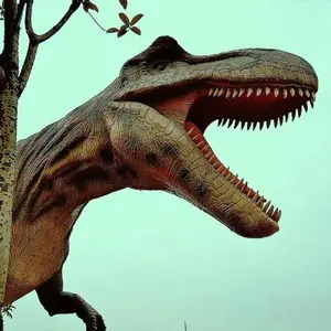 Nova tendência fantasia de dinossauro animatrônico dinossauro animatrônico impecável para salão de exposições temáticas