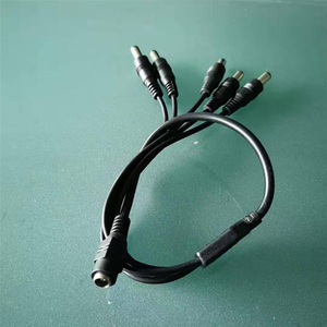 8 In 1 Dc Kabel 5.5Mm * 2.1Mm Mannelijk Naar Vrouwelijk Dc Voedingskabel 1 Tot 8 Splitter Kabel Voeding Voor <span class=keywords><strong>Cctv</strong></span> Systeem Camera - Product Image 4