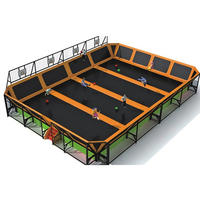 Parque de trampolín al aire libre para niños, parque infantil al aire libre, parque de trampolín para saltar, equipo de trampolín interior, parque de atracciones