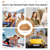 Appareil TENS sans effets secondaires avec télécommande sans fil pour la physiothérapie corporelle, chauffage rapide, 6 modes, favorise la circulation sanguine