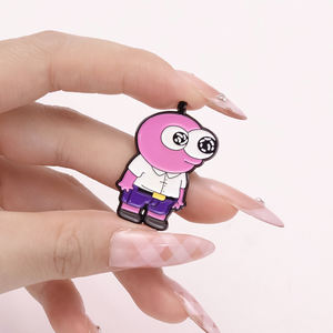 Pin de Esmalte de Amigos Adorables, Insignias de Dibujos Animados, Broche para Mochila, Pin de Solapa, Joyería Divertida, Accesorios, Regalo para Mujeres y Amigas, Venta al por Mayor - Product Image 4