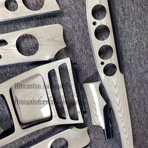 Popular Wholesale White Peach Wood Grain Car Interior Trim <b>Kit</b> for Mercedes-Benz W213 Car <b>Model</b> Car Interior Trim <b>Kit</b> - Product Image 4