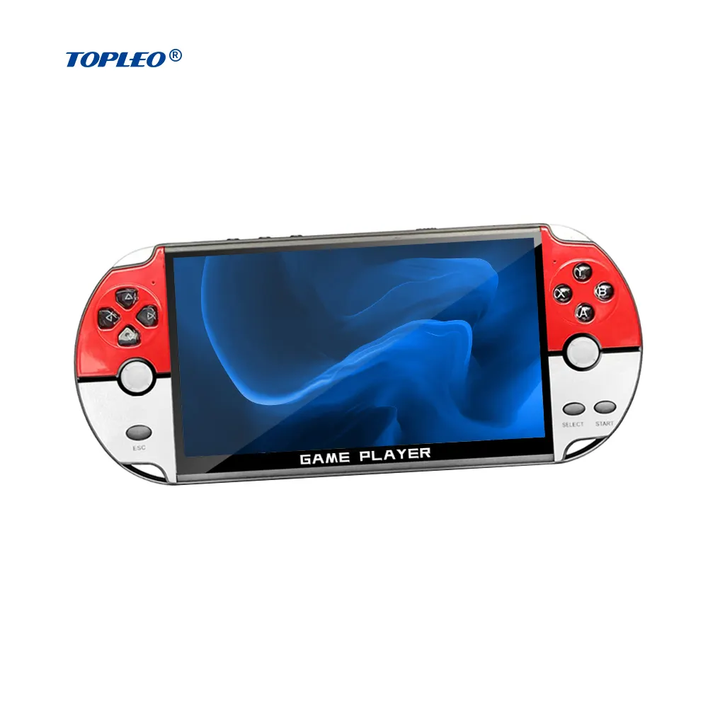 Console de jeu vidéo portable Topleo avec écran HD 2K Console portable pour joueurs de jeux
