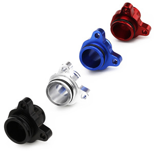 Conector de Manguera de Refrigerante de Aleación de Aluminio con Abrazadera para BMW 335i, Mejora de Adaptación Marina, Negro, Plateado, Rojo, Azul - Product Image 2