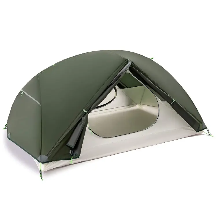 Açık anti-UV sivrisinek geçirmez suya dayanıklı fabrika fiyat 2 kişi yağmur fly çadır hafif