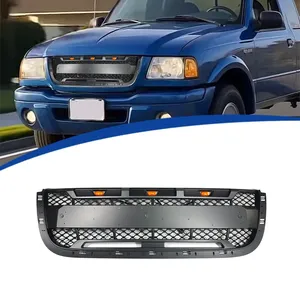 RP Style <b>For</b> 1998-2000 2001-2003 Car Front <b>Grille</b> With Lights Replacement Installation <b>Mesh</b> Cover Accessories - Product Image 2