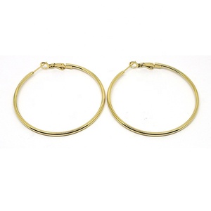 <span class=keywords><strong>Boucle</strong></span> d'oreille en acier chirurgical de haute qualité, hypoallergénique, <span class=keywords><strong>boucle</strong></span> d'oreille en <span class=keywords><strong>cartilage</strong></span>, plaquée or, femme, fine, grande <span class=keywords><strong>boucle</strong></span> d'oreille - Product Image 1
