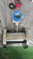 Medidor de Flujo de Turbina con Brida Modbus Hart Inteligente de 24 VCC para Medir el Flujo de Combustible Diésel y Aceite