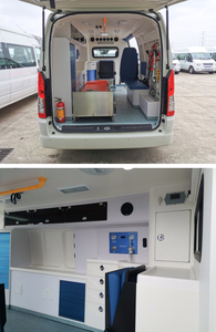 Nuevo vehículo ambulancia Tyt HiaceG LHD MT, compatible con chasis OEM personalizable y equipo médico para ambulancias. - Product Image 3