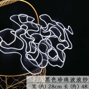 Rete per Confezionamento <span class=keywords><strong>Bouquet</strong></span> con Volant, Impermeabile, per <span class=keywords><strong>Bouquet</strong></span> Fai-da-Te con Tulle Perlato - Product Image 4