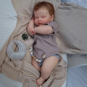 Muñeca Bebé <span class=keywords><strong>Reborn</strong></span> Joseph de 60 cm, Hecha a Mano en Silicona con Venas Visibles, para Niños de 4 a 6 Años, Suministro Transfronterizo - Product Image 2