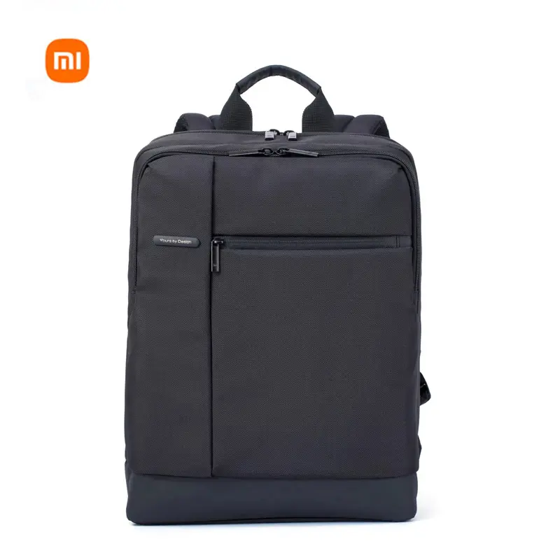 Original Xiaomi Classic Business Backpacks Travel Business 3 Pockets Zippered Bags for 15.6inch Laptop Men Women Shoulder Bags