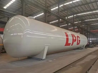 5000L 10m3 10Ton lpg Réservoir de stockage de gaz propane Réservoir de stockage ASME 5000 Litres 2.5ton 5Ton LNG Réservoir de stockage