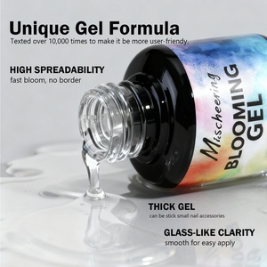 Esmalte de Uñas en Gel Transparente Profesional de 8ml y 15ml, Efecto Degradado de Acuarela y Mármol, Secado con Lámpara UV/LED - Product Image 2