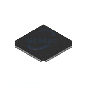 ชิ้นส่วนอิเล็กทรอนิกส์แบบฝังตัว 208 BFQFP แผ่นรองแบบเปิด EP20K200RC208-3V ของแท้ - Product Image 1