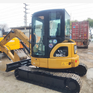 Used Caterpillar CAT 305.5E 305.5E2 303.5E 304E 306E Mini Hydraulic Crawler Excavator 3-6Ton <b>Small</b> Digger Construction Machinery - Product Image 2