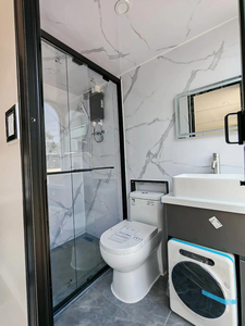 Moderne Apple Cabin Modulhaus Container-Haus Kapsel-Villa für Outdoor Mini Apple Cabin Büro Vorgefertigtes Faltbares Haus - Product Image 5