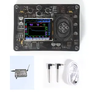 Theremin miniature Douk Audio personnalisé, style rétro, instrument de <span class=keywords><strong>musique</strong></span> électronique créatif avec plusieurs voix, écran d'affichage, jouet - Product Image 1